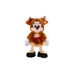 Peluche Minnie en renne Disney