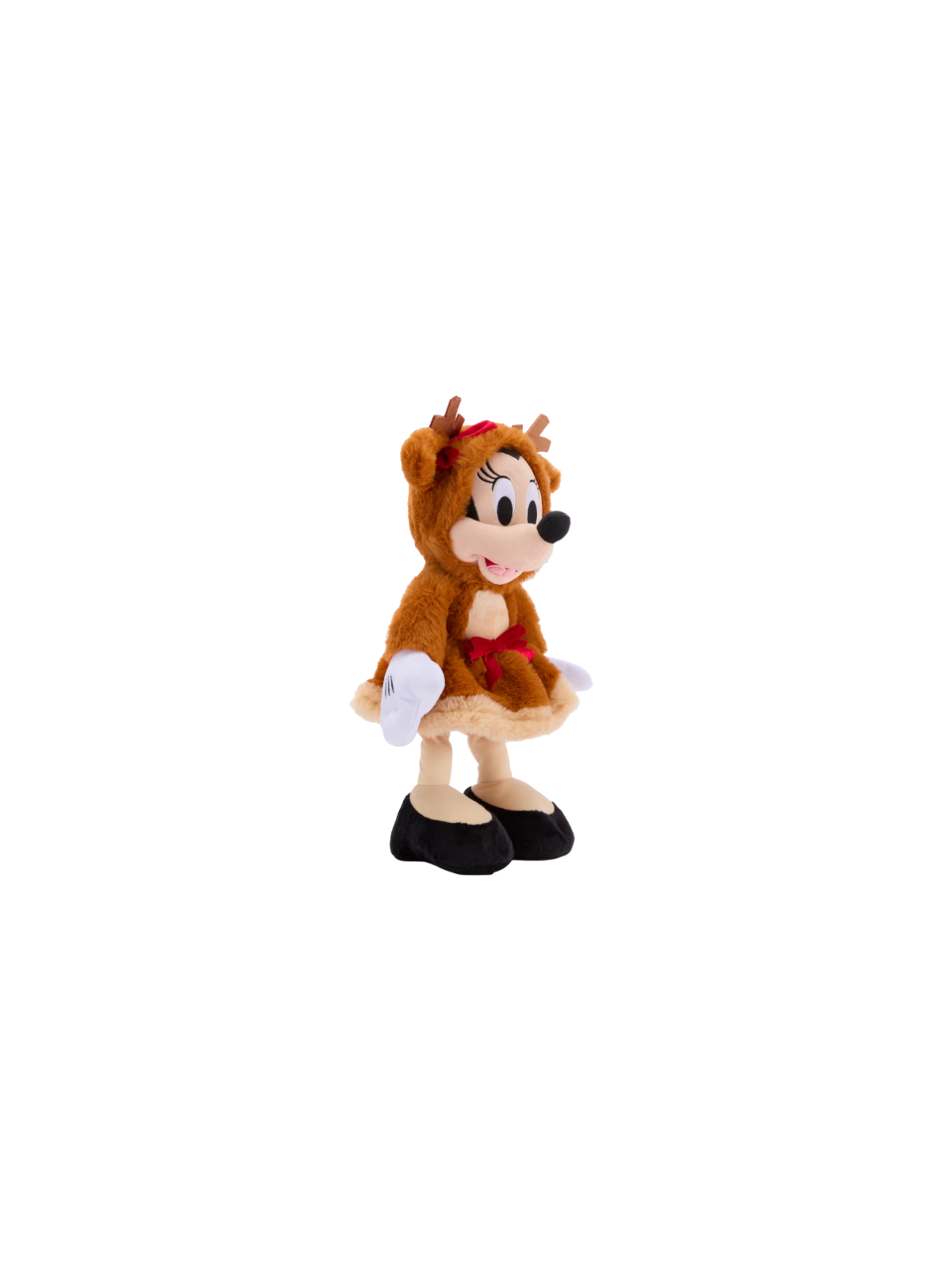 Peluche Minnie en renne Disney
