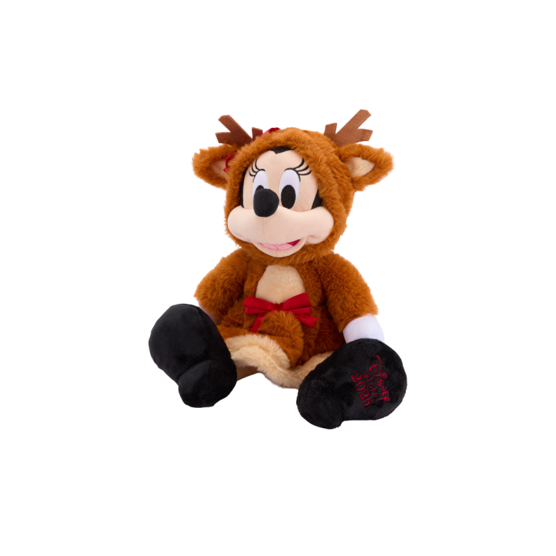 Peluche Minnie en renne Disney