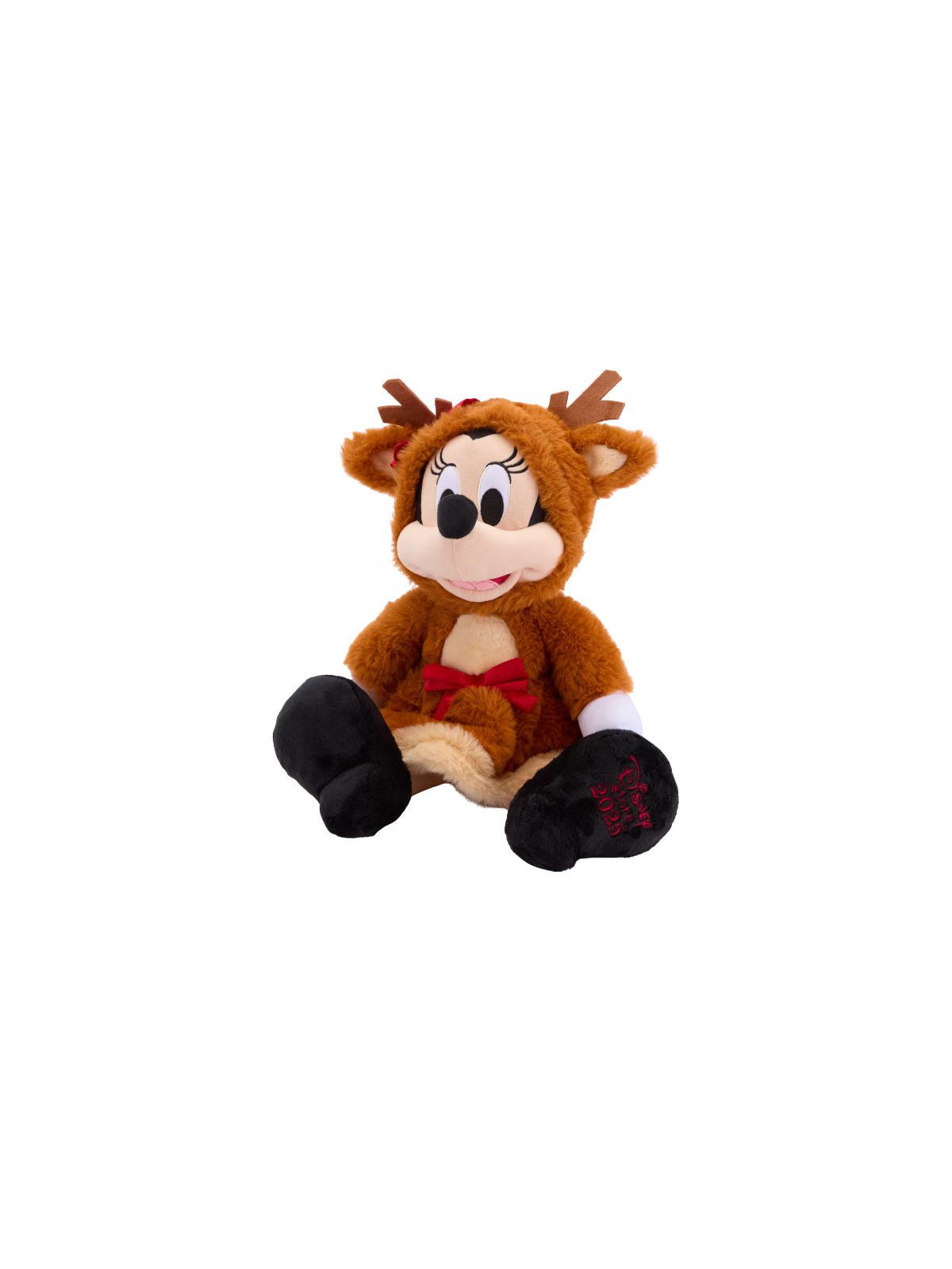Peluche Minnie en renne Disney