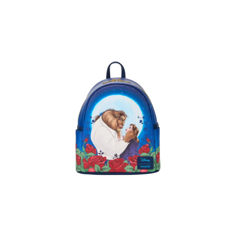 Sac à dos Moonlight gaze La belle & la bête LOUNGEFLY Import - Livraison 03/2026