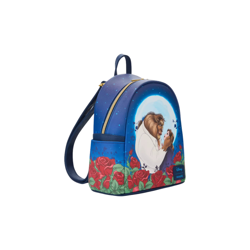 Sac à dos Moonlight gaze La belle & la bête LOUNGEFLY Import - Livraison 03/2026