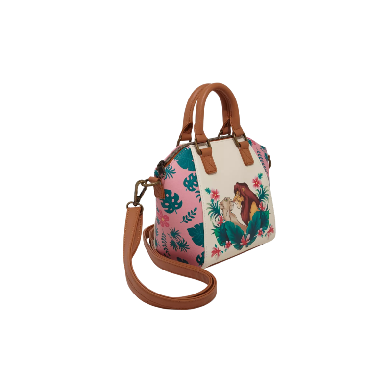 Sac à bandoulière Simba & nala tropical Le roi lion LOUNGEFLY Import