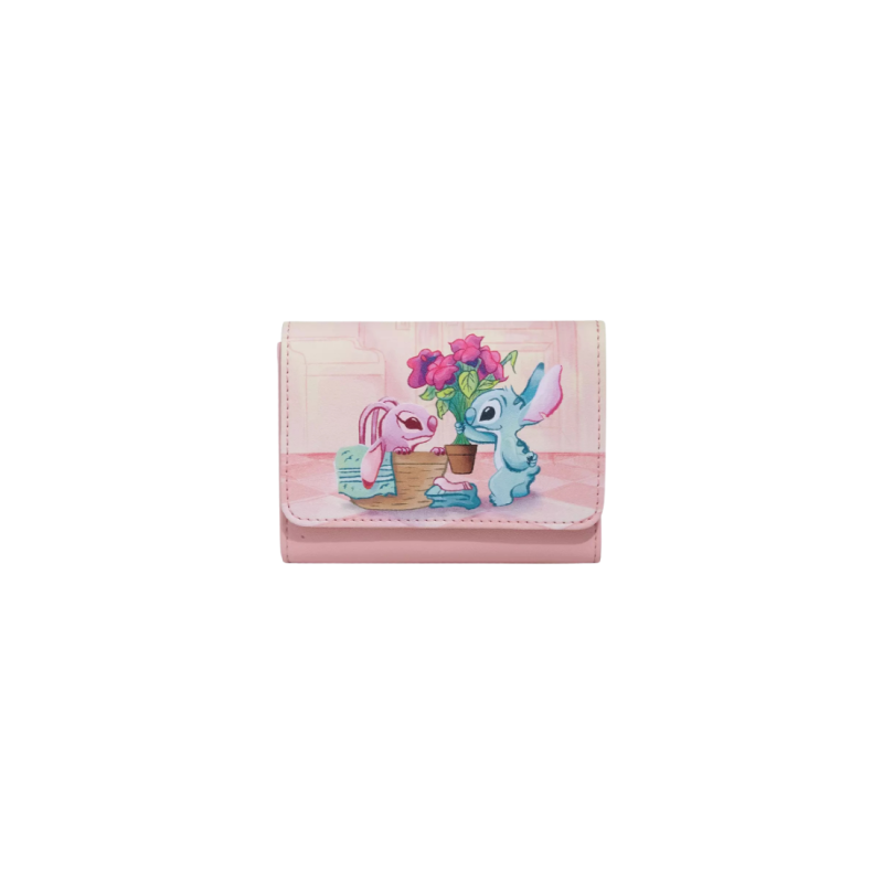 Portefeuille Laundry day Stitch & Angel LOUNGEFLY Import