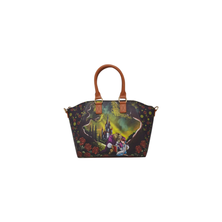 Sac à bandoulière Castle La belle & la bête LOUNGEFLY Import