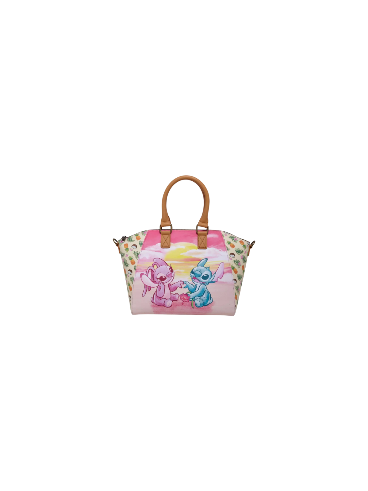 Sac à bandoulière sunset Stitch & Angel LOUNGEFLY Import