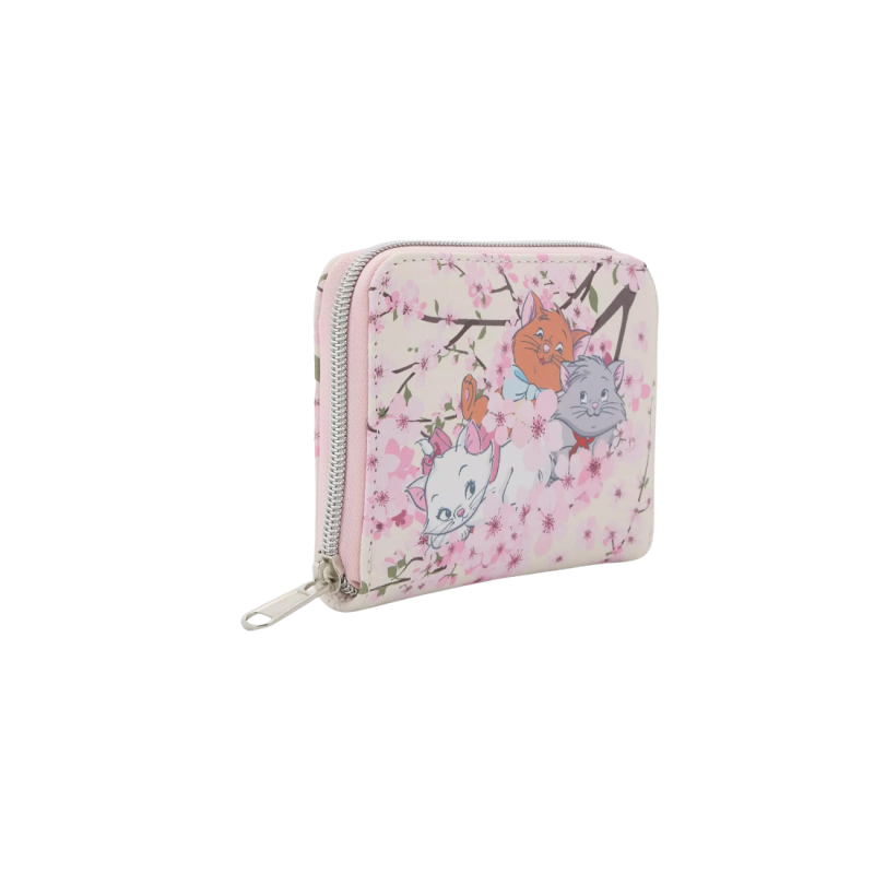 Portefeuille Cherry blossom Les Aristochats kittens LOUNGEFLY Import