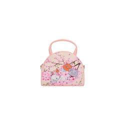 Sac à bandoulière cherry blossom Les Aristochats LOUNGEFLY Import