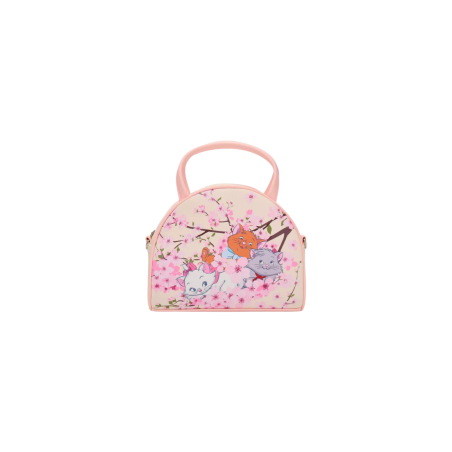 Sac à bandoulière cherry blossom Les Aristochats LOUNGEFLY Import