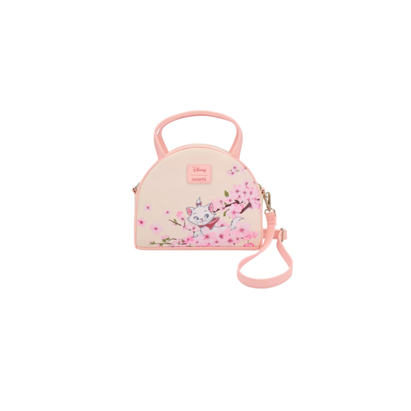 Sac à bandoulière cherry blossom Les Aristochats LOUNGEFLY Import