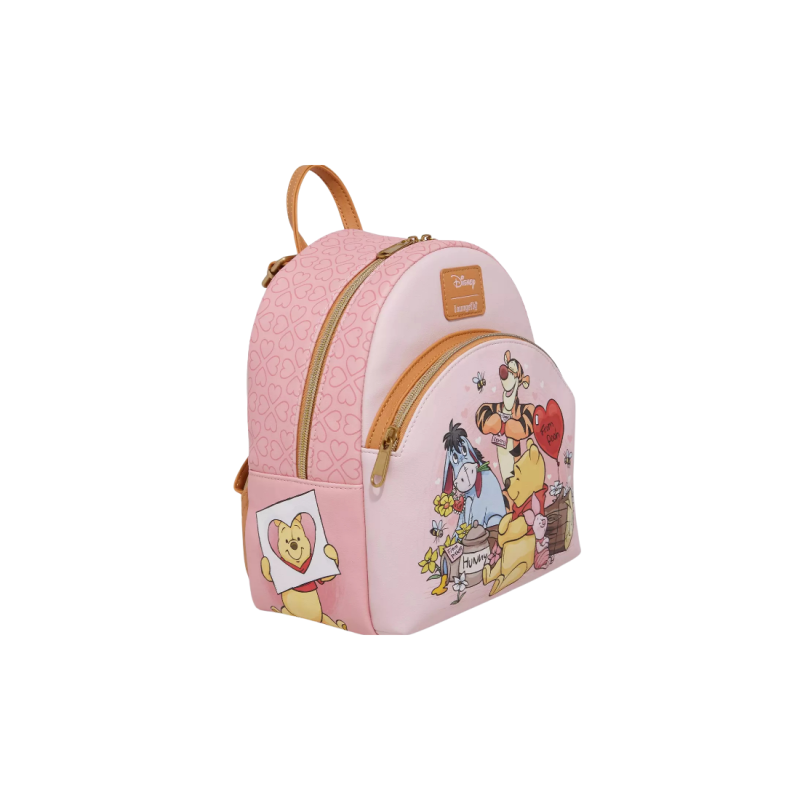Sac à dos Valentine's day Winnie l'ourson LOUNGEFLY Import