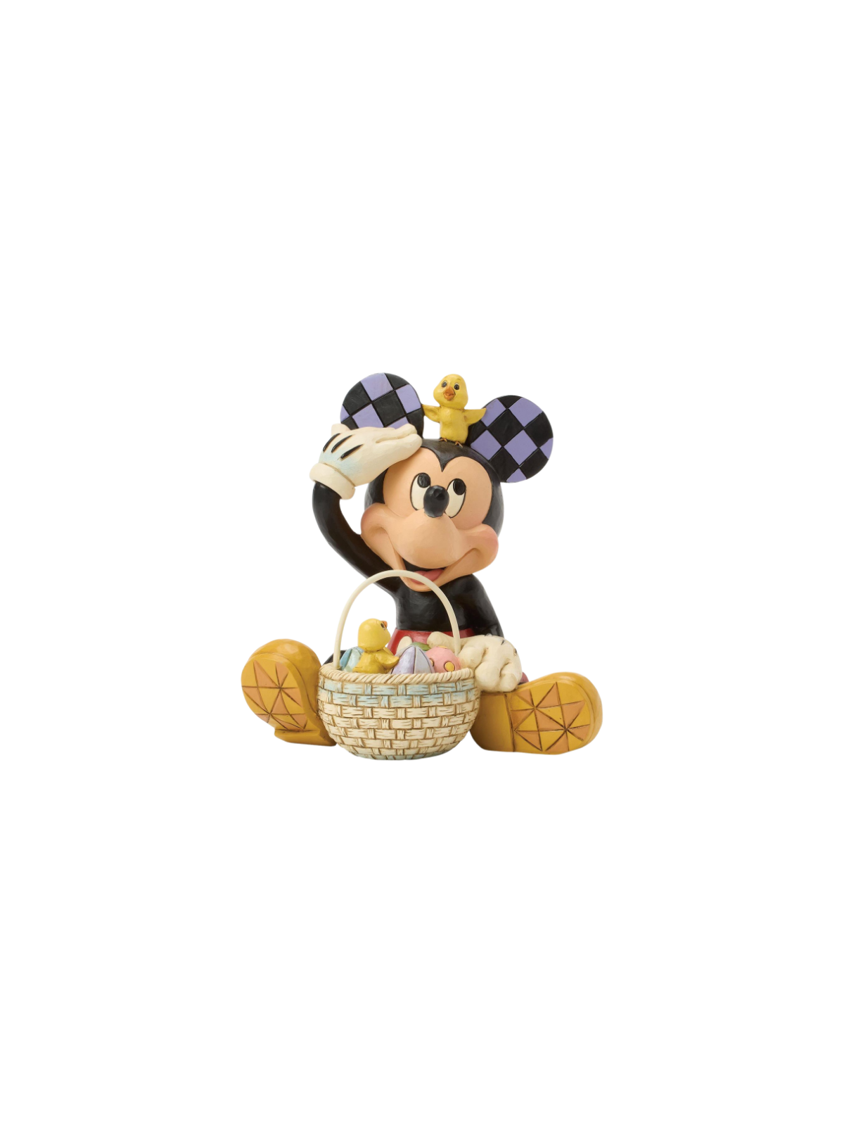Figurine panier de pâques Mickey - Disney Traditions 6017846