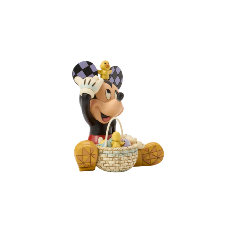 Figurine panier de pâques Mickey - Disney Traditions 6017846