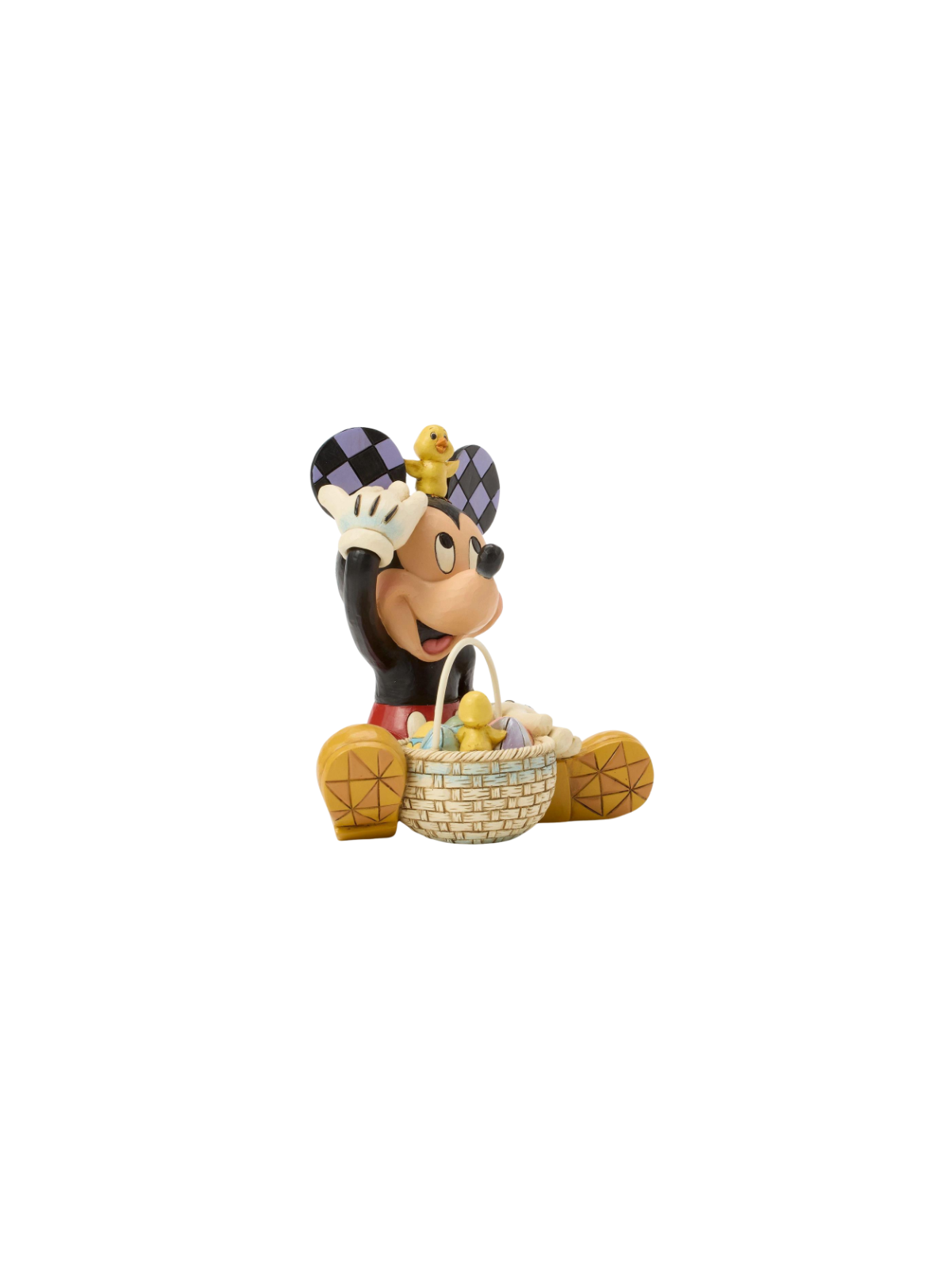 Figurine panier de pâques Mickey - Disney Traditions 6017846