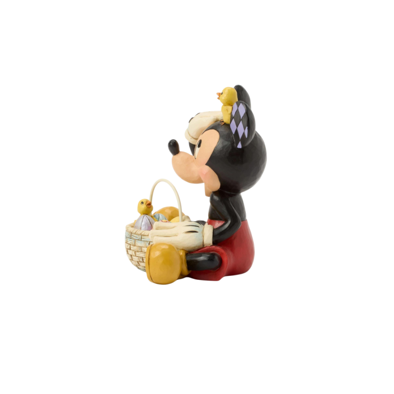 Figurine panier de pâques Mickey - Disney Traditions 6017846