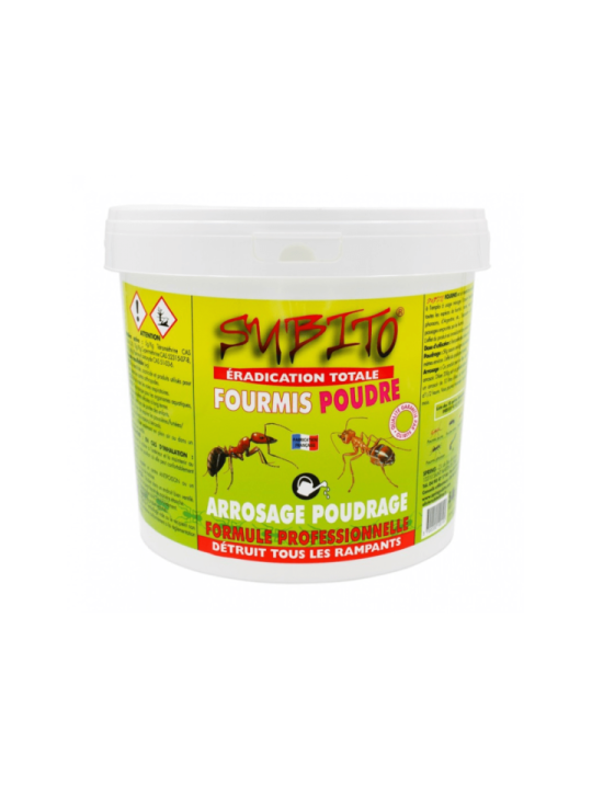 Poudre Anti-Fourmis SUBITO 5KG  Éradiquez les Fourmis Rapidement