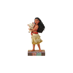 Figurine Vaiana & Pua - Disney Traditions 6016893