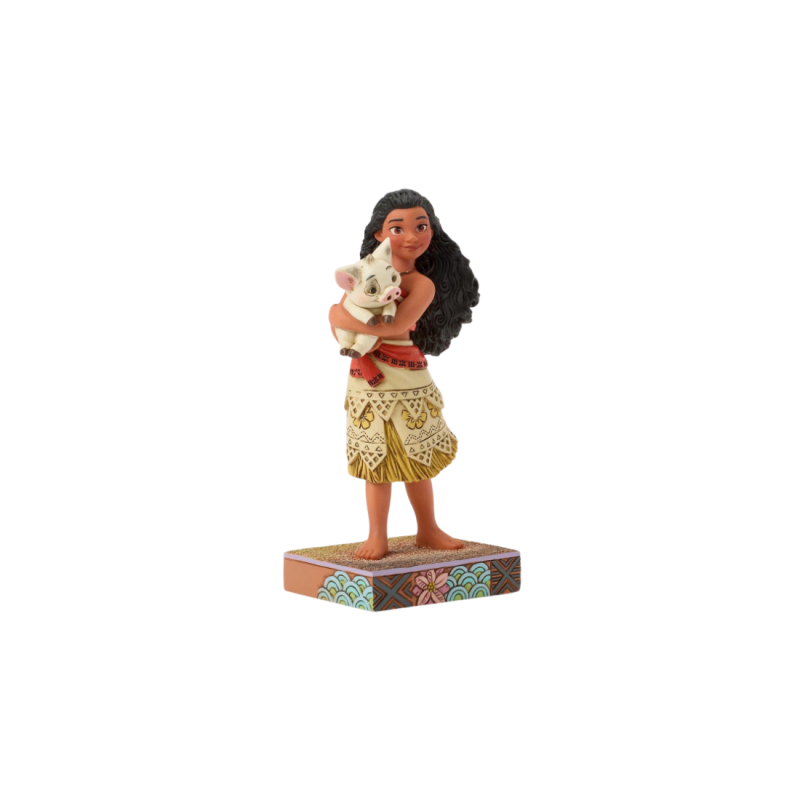 Figurine Vaiana & Pua - Disney Traditions 6016893