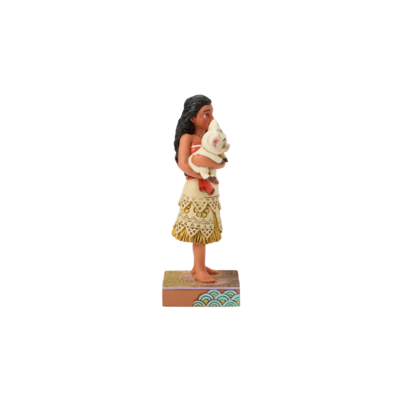 Figurine Vaiana & Pua - Disney Traditions 6016893