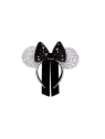 Ears sequined silver Minnie Mouse Disney Import