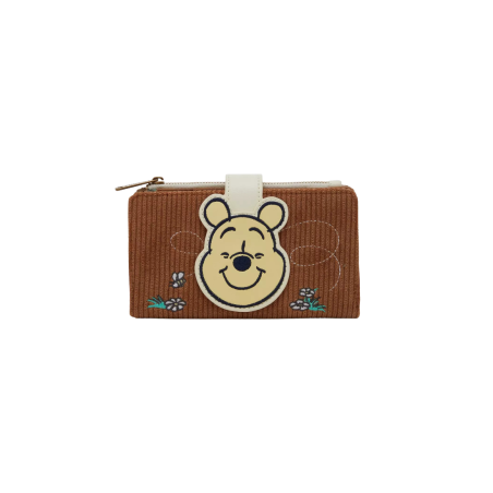 Portefeuille corduroy Winnie l'ourson LOUNGEFLY Import