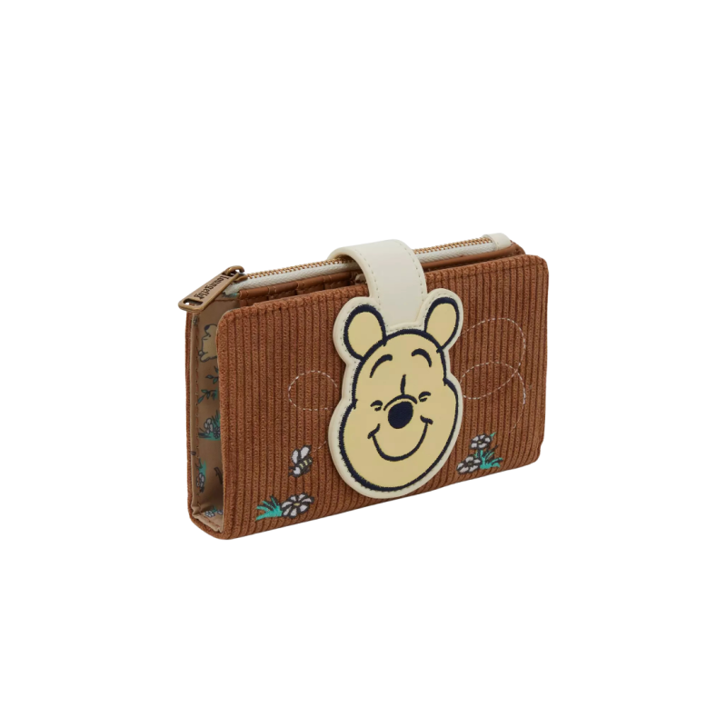 Portefeuille corduroy Winnie l'ourson LOUNGEFLY Import