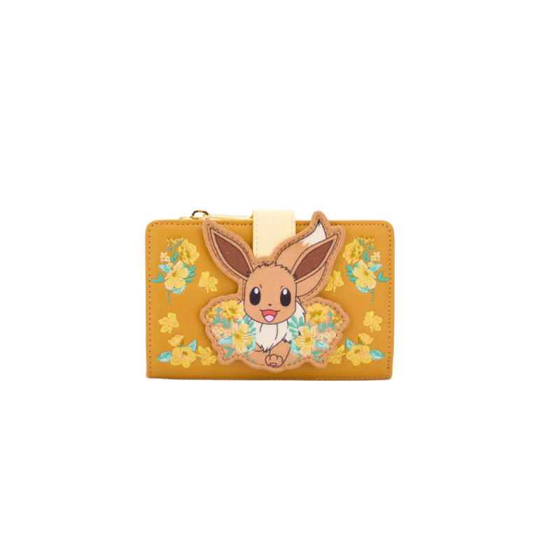 Portefeuille Eevee floral Pokémon LOUNGEFLY Import - Livraison 02/2026