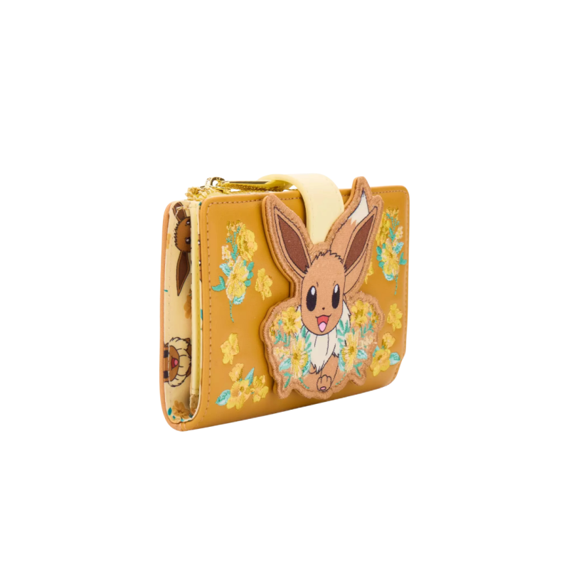 Portefeuille Eevee floral Pokémon LOUNGEFLY Import - Livraison 02/2026