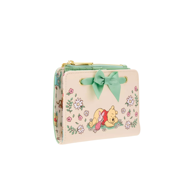 Portefeuille floral gingham Winnie l'ourson LOUNGEFLY Import - Livraison 02/2026