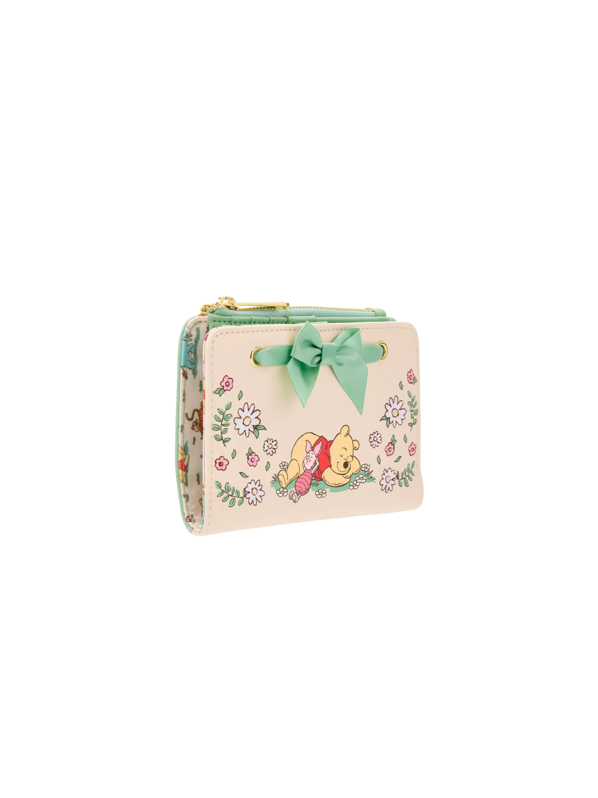 Portefeuille floral gingham Winnie l'ourson LOUNGEFLY Import - Livraison 02/2026