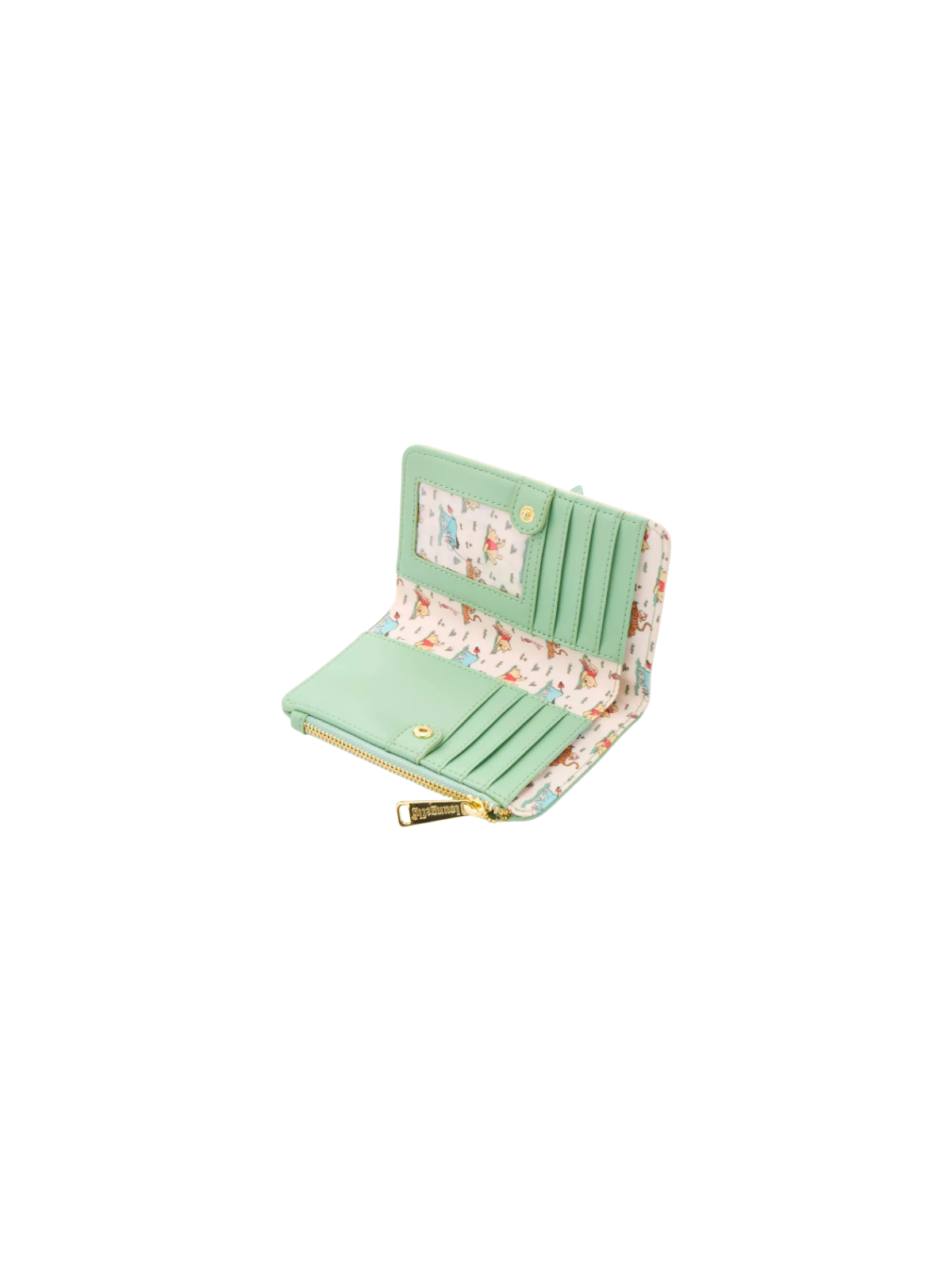 Portefeuille floral gingham Winnie l'ourson LOUNGEFLY Import - Livraison 02/2026