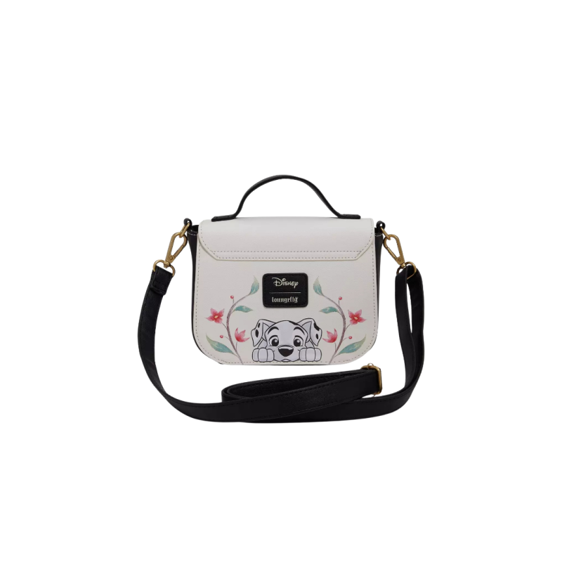 Sac à bandoulière Disney dogs floral LOUNGEFLY Import - Livraison 01/2026