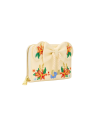 Portefeuille orange floral ears Minnie Mouse LOUNGEFLY Import