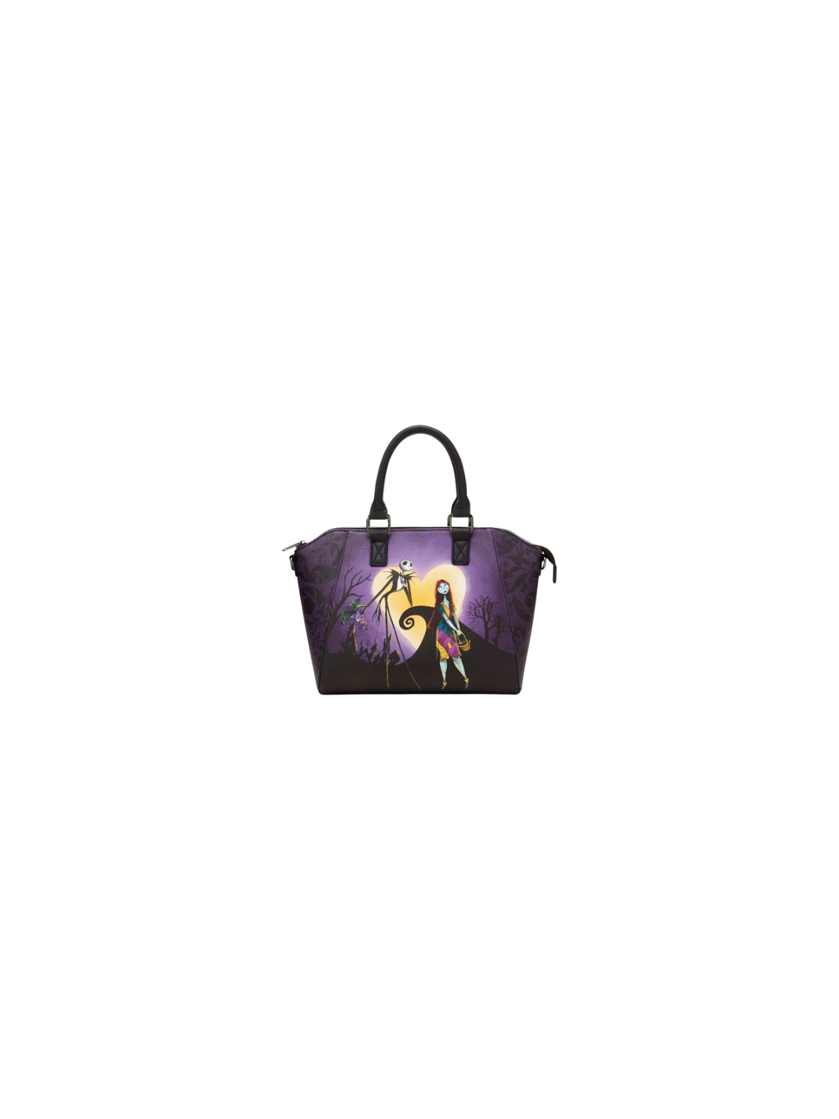 Sac à bandoulière Jack & Sally heart moon l'étrange noël de Mr Jack LOUNGEFLY Import - Livraison 02/2026