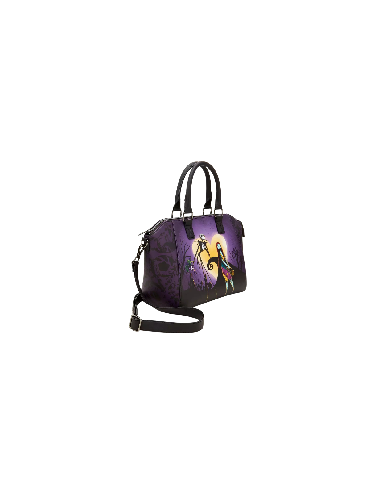 Sac à bandoulière Jack & Sally heart moon l'étrange noël de Mr Jack LOUNGEFLY Import - Livraison 02/2026