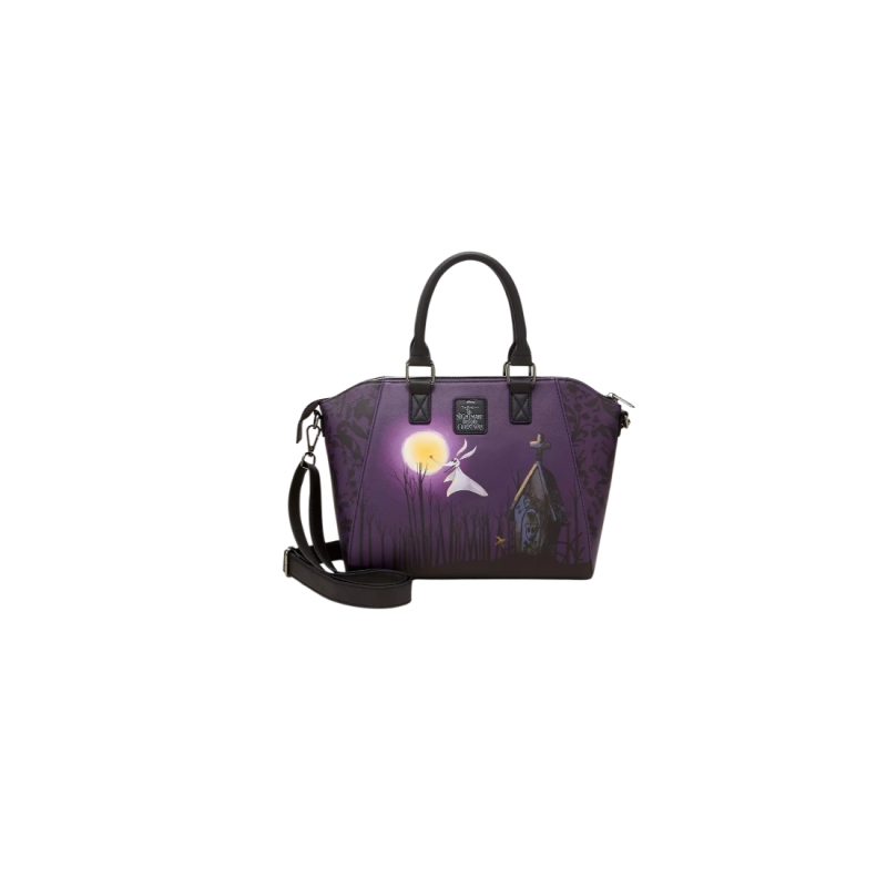 Sac à bandoulière Jack & Sally heart moon l'étrange noël de Mr Jack LOUNGEFLY Import - Livraison 02/2026