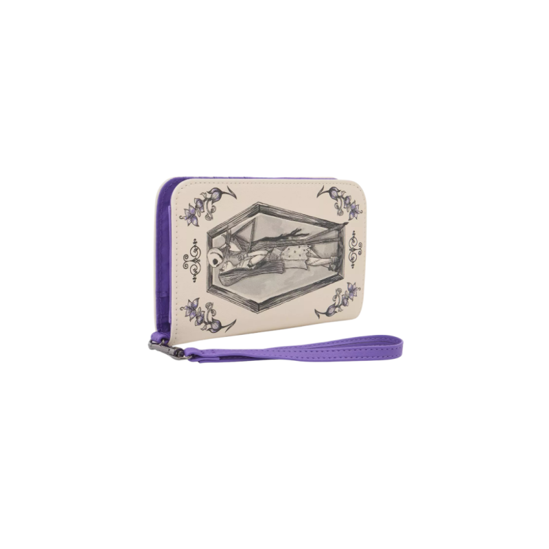 Portefeuille Jack & sally coffin L'étrange noël de Mr Jack LOUNGEFLY Import - Livraison 02/2026