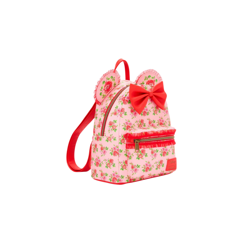 Sac à dos Pink & red roses Minnie Mouse LOUNGEFLY Import - Livraison 02/2026 Livraison