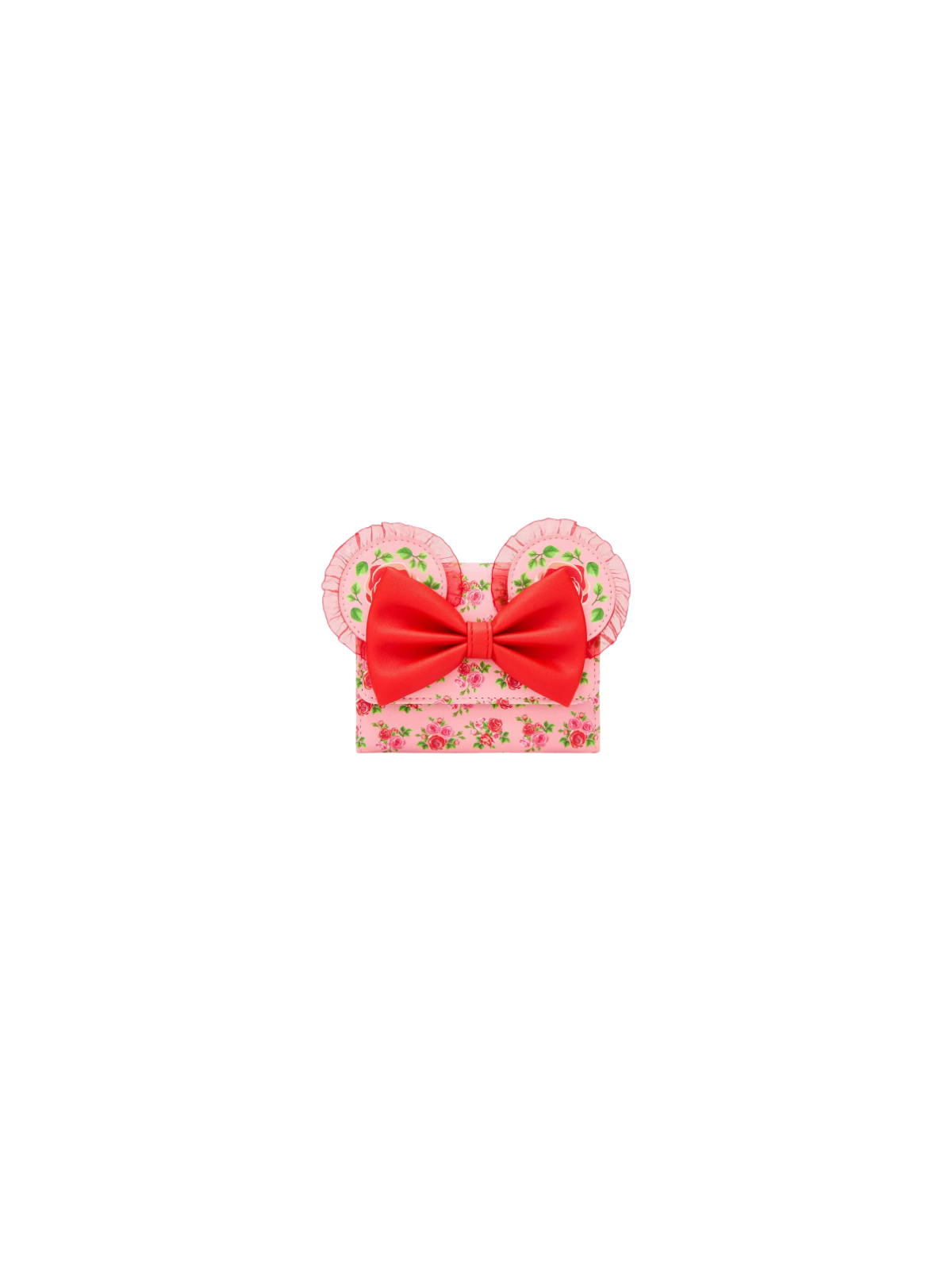 Portefeuille pink & red roses Minnie Mouse LOUNGEFLY Import - Livraison 02/2026