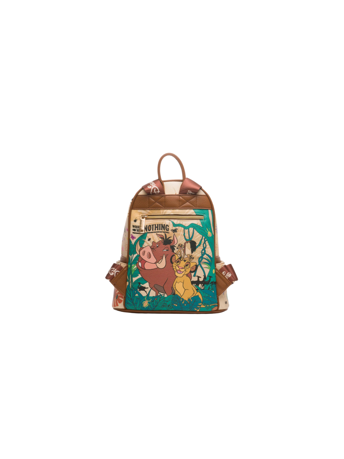 Sac à dos Timon & Pumbaa worry bout nothing Le roi lion WONDAPOP Import