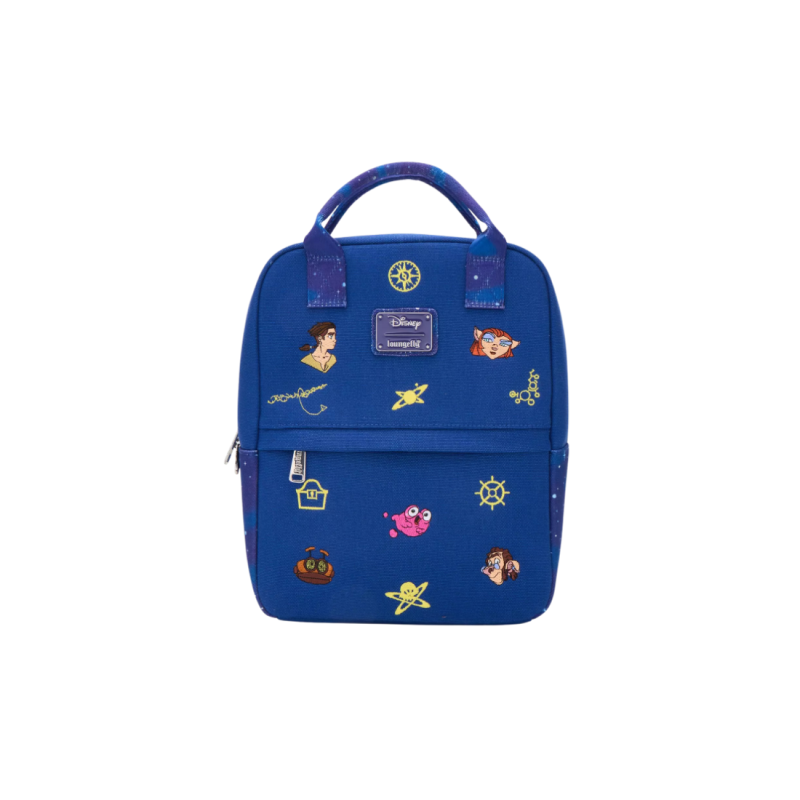 Sac à dos brodé La planète au trésor LOUNGEFLY Import - Livraison 04/2026