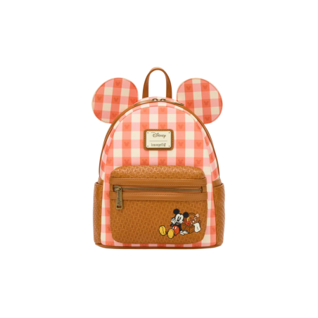 Sac à dos picnic ears Mickey Mouse LOUNGEFLY Import - Livraison 04/2026
