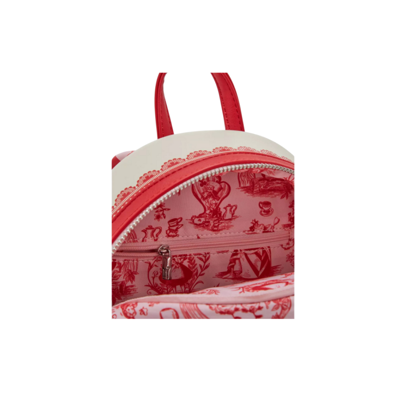 Sac à dos floral tonal Alice au pays des merveilles LOUNGEFLY Import - Livraison 04/2026