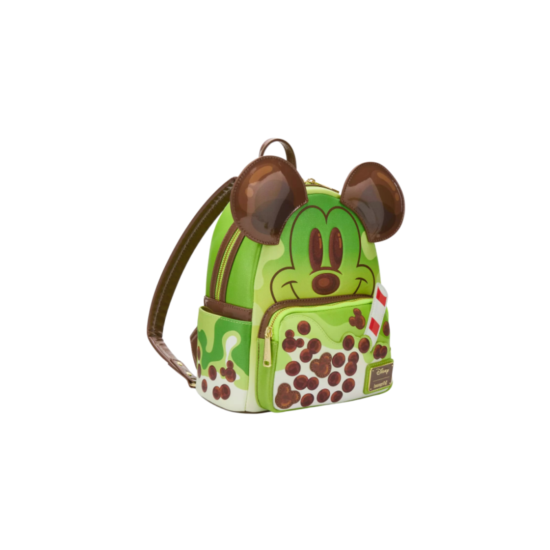 Sac à dos green tea boba Mickey Mouse LOUNGEFLY Import - Livraison 03/2026
