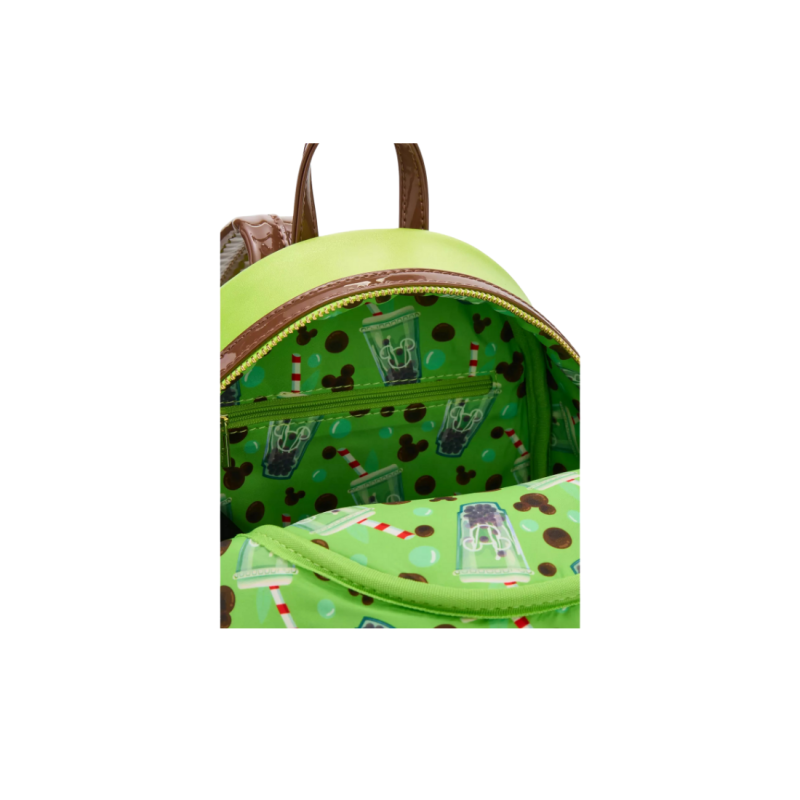 Sac à dos green tea boba Mickey Mouse LOUNGEFLY Import - Livraison 03/2026