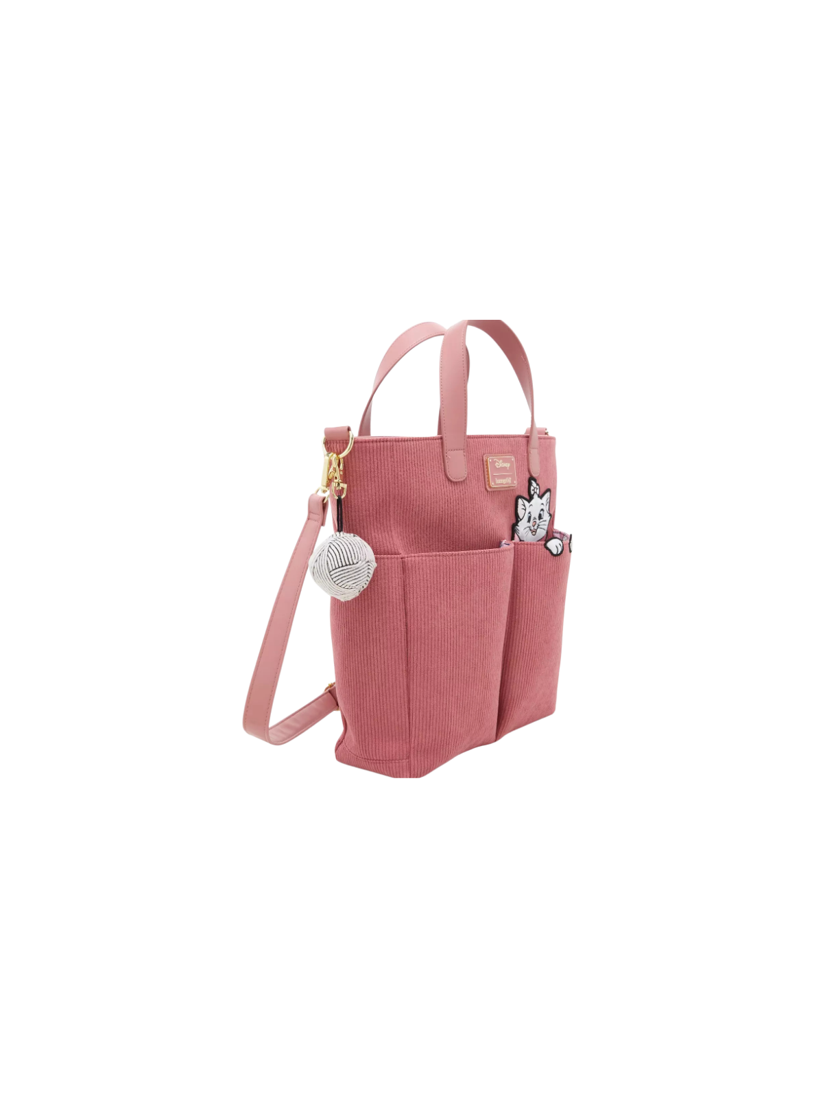 Totebag Marie Corduroy Les Aristochats LOUNGEFLY Import - Livraison 03/2026