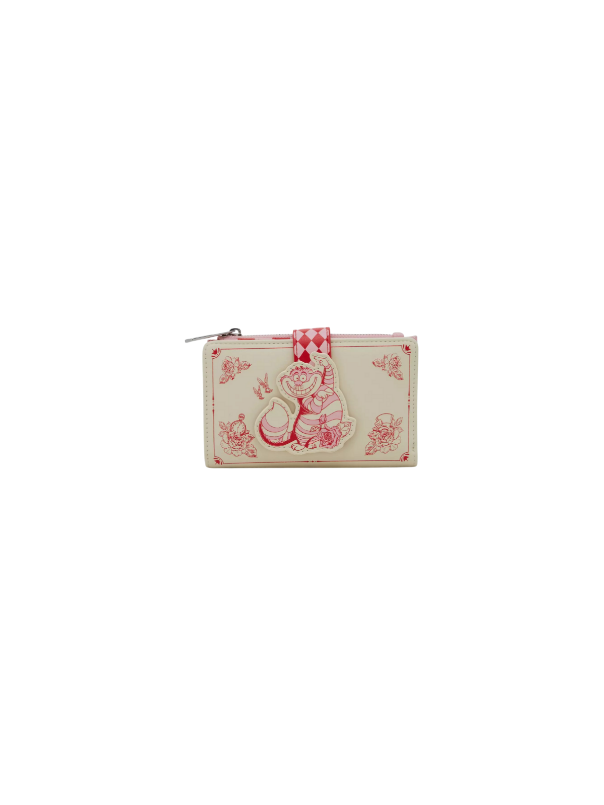 Portefeuille Cheshire cat floral Alice au pays des merveilles LOUNGEFLY Import - Livraison 04/2026