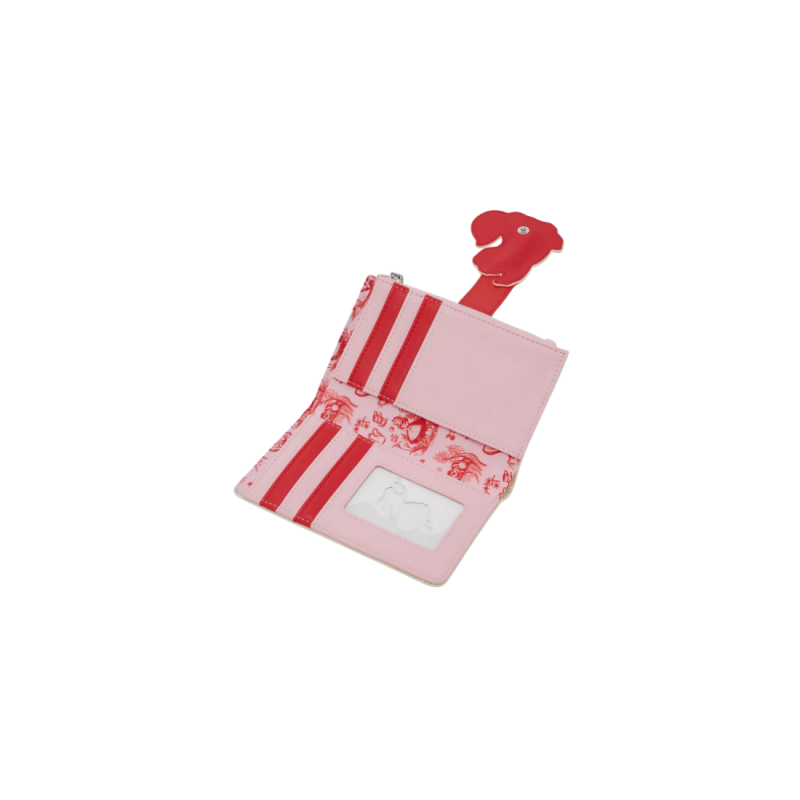 Portefeuille Cheshire cat floral Alice au pays des merveilles LOUNGEFLY Import - Livraison 04/2026