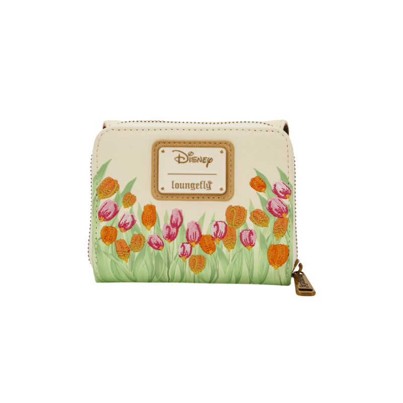 Portefeuille Pastel tulip La belle & le clochard LOUNGEFLY - Livraison 02/2026