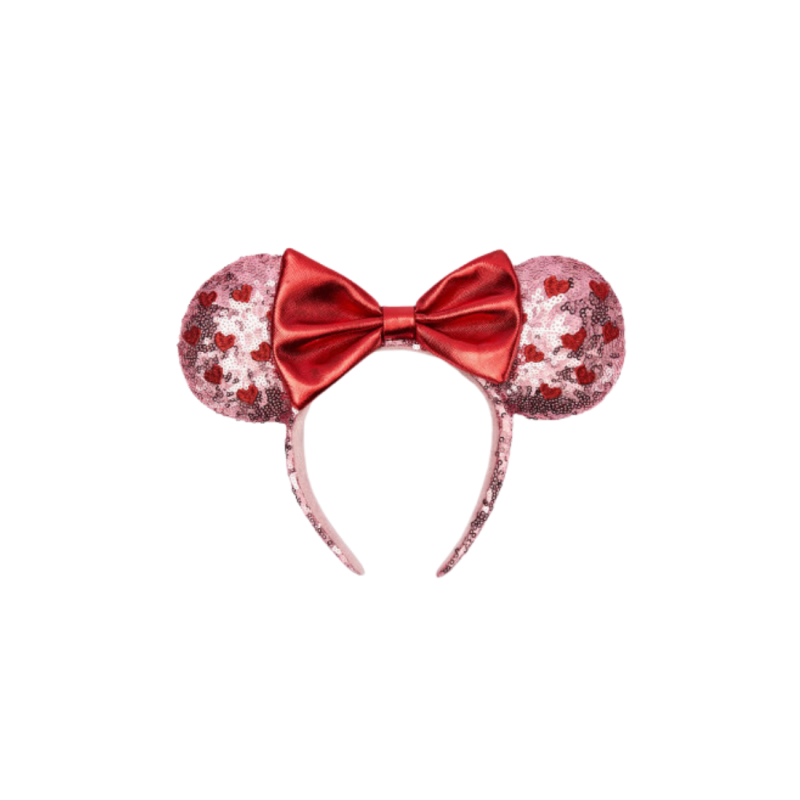Ears sequins valentine's day Minnie Mouse Disney Import